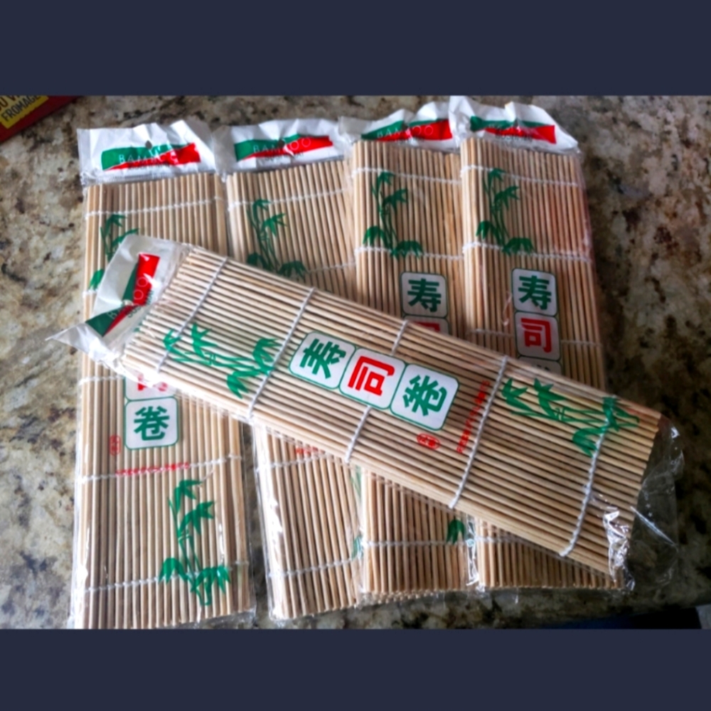 5 sushi matts